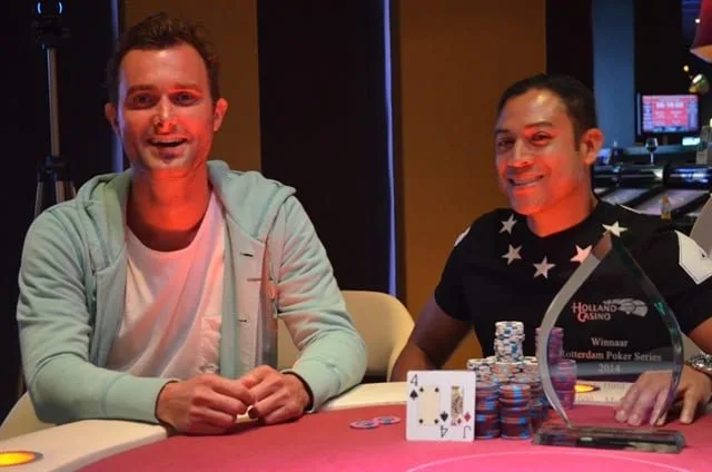© 2026 Pokercity | Pascal Vos en Clyde Tjauw Foe: winnaars RPS | 2014/08 - Rotterdam Poker Series - 1.000 eu Big Stack Main Event Pascal Vos en Clyde Tjauw Foe: winnaars RPS | 2014/08 - Rotterdam Poker Series - 1.000 eu Big Stack Main Event